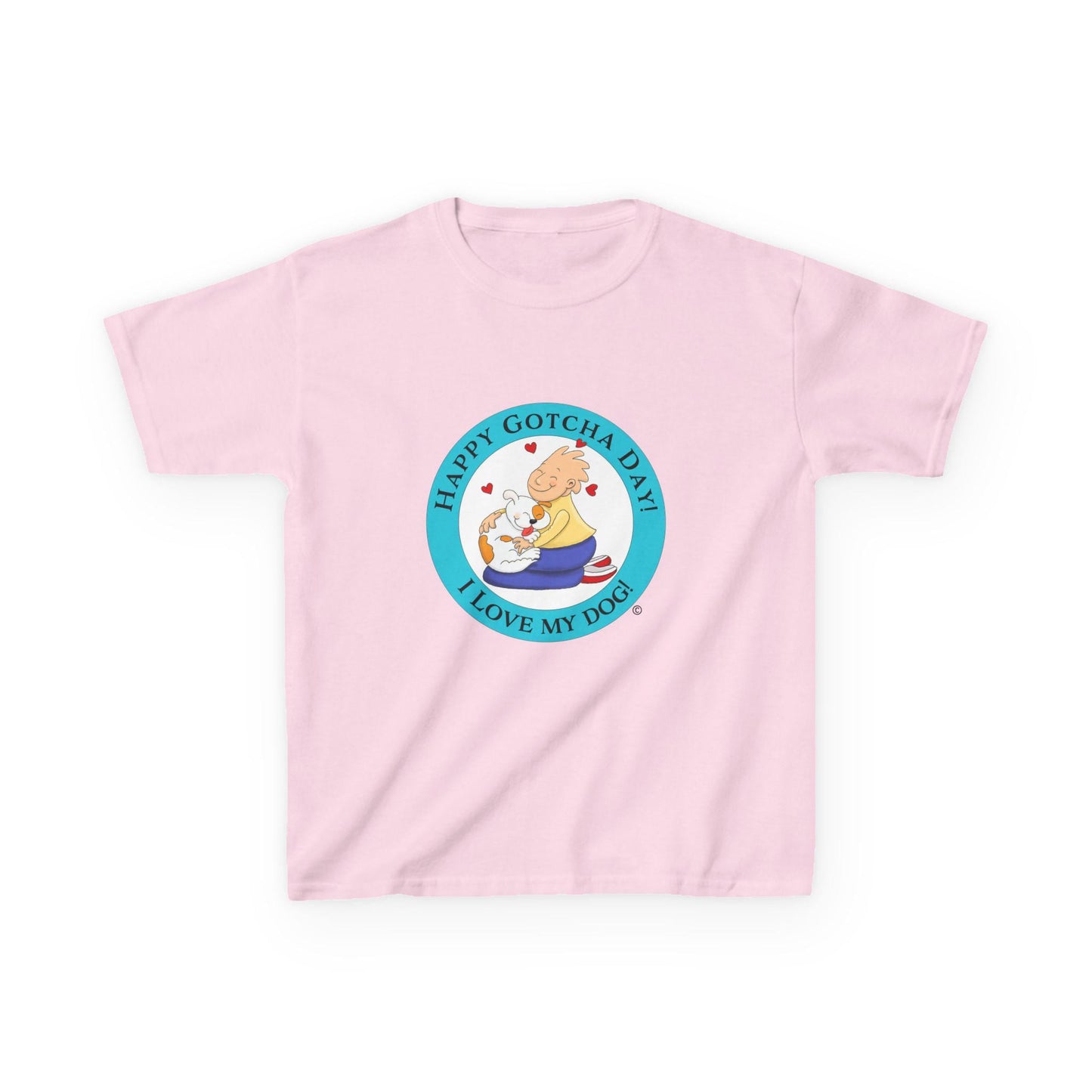 Happy Gotcha Day Kids Tee, Celebrate Gotcha Day, Kids Cotton T-Shirt, Dog Lovers Gift Tee, Fun Kids Apparel, Unique Pet Celebration Shirt
