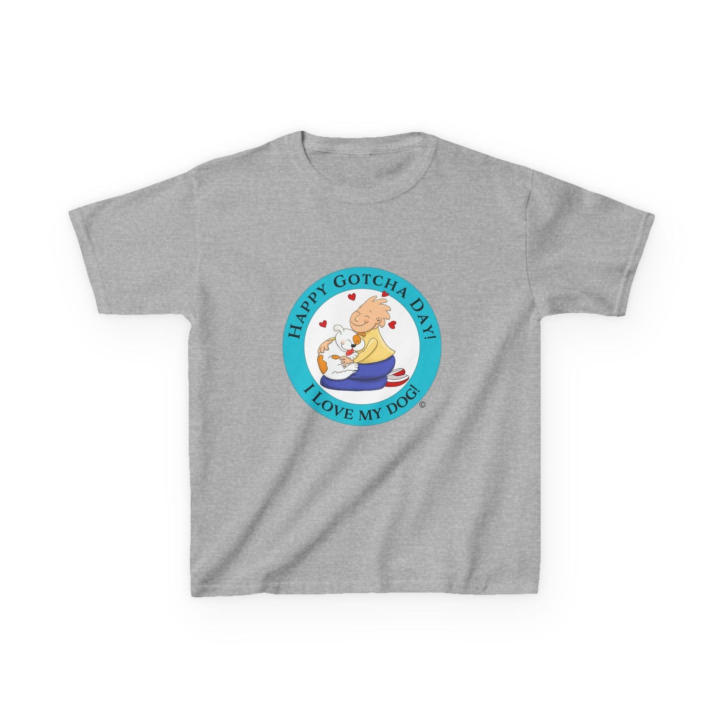 Happy Gotcha Day Kids Tee, Celebrate Gotcha Day, Kids Cotton T-Shirt, Dog Lovers Gift Tee, Fun Kids Apparel, Unique Pet Celebration Shirt