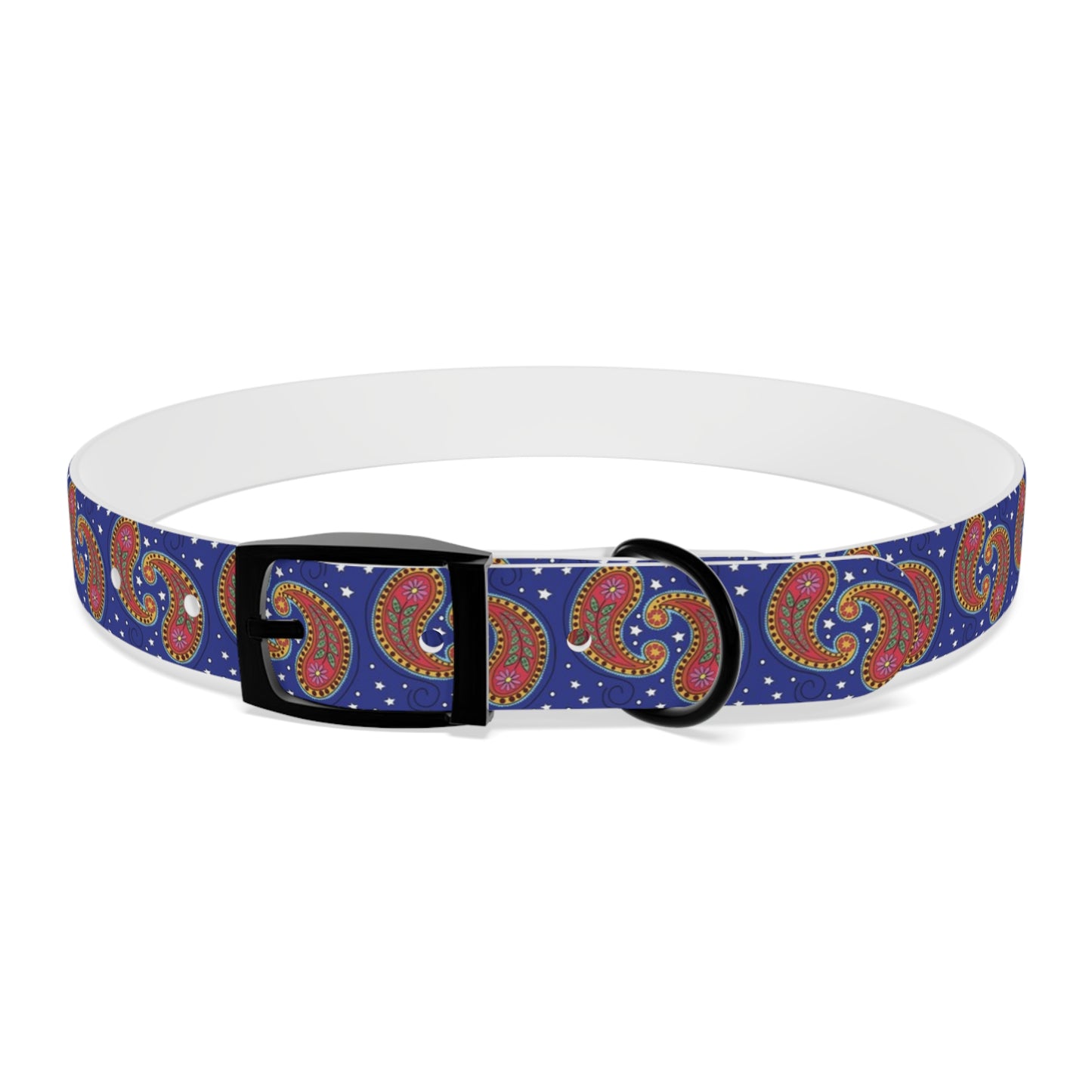 Colorful Paisley Dog Collar, Custom Pet Collar, Unique Dog Accessory, Dog Lover Gift, Stylish Pet Gear, Vibrant Dog Fashion