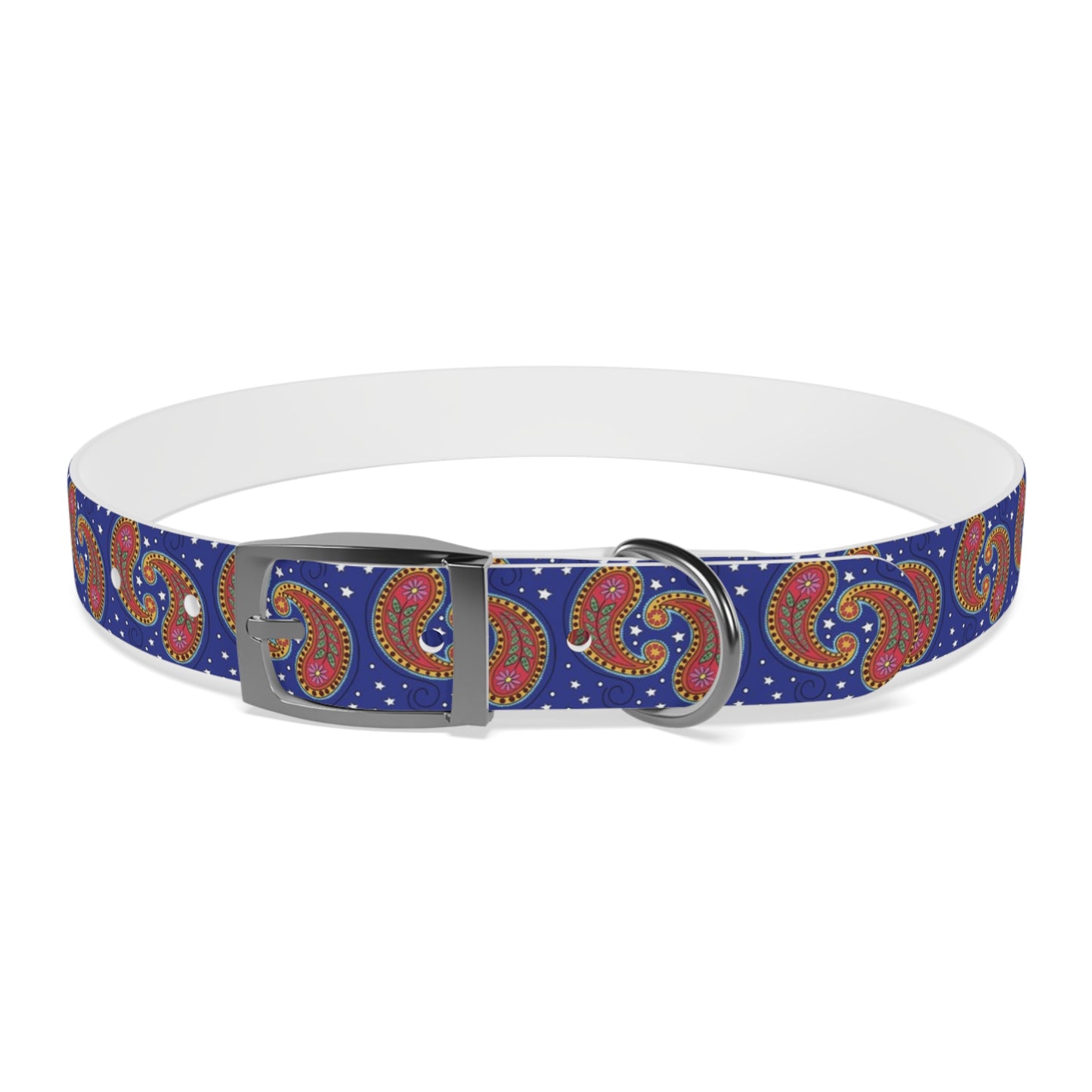 Colorful Paisley Dog Collar, Custom Pet Collar, Unique Dog Accessory, Dog Lover Gift, Stylish Pet Gear, Vibrant Dog Fashion