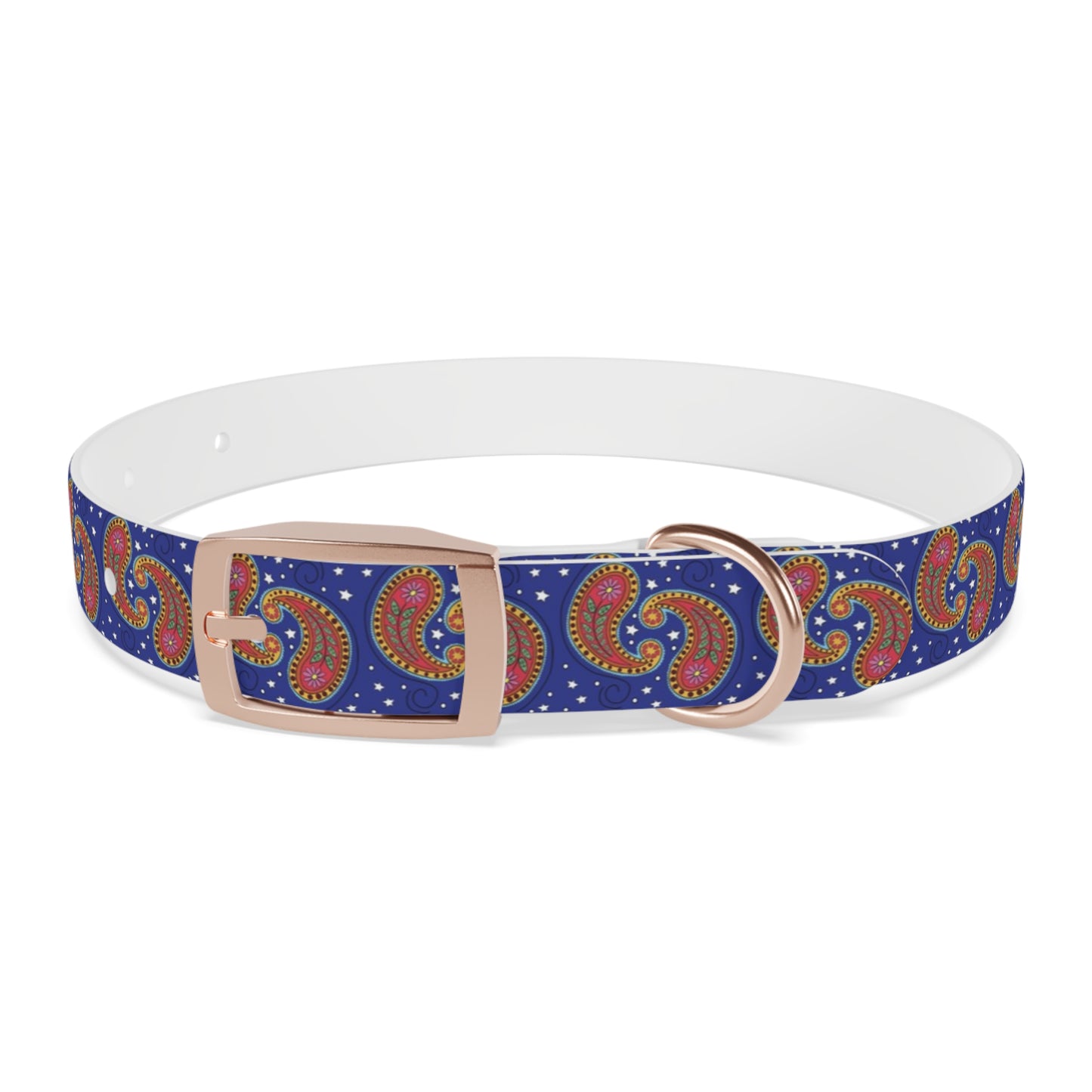 Colorful Paisley Dog Collar, Custom Pet Collar, Unique Dog Accessory, Dog Lover Gift, Stylish Pet Gear, Vibrant Dog Fashion
