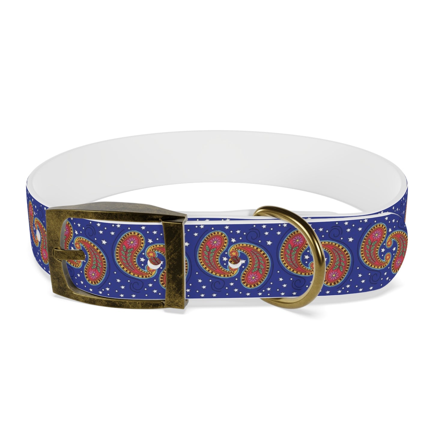 Colorful Paisley Dog Collar, Custom Pet Collar, Unique Dog Accessory, Dog Lover Gift, Stylish Pet Gear, Vibrant Dog Fashion
