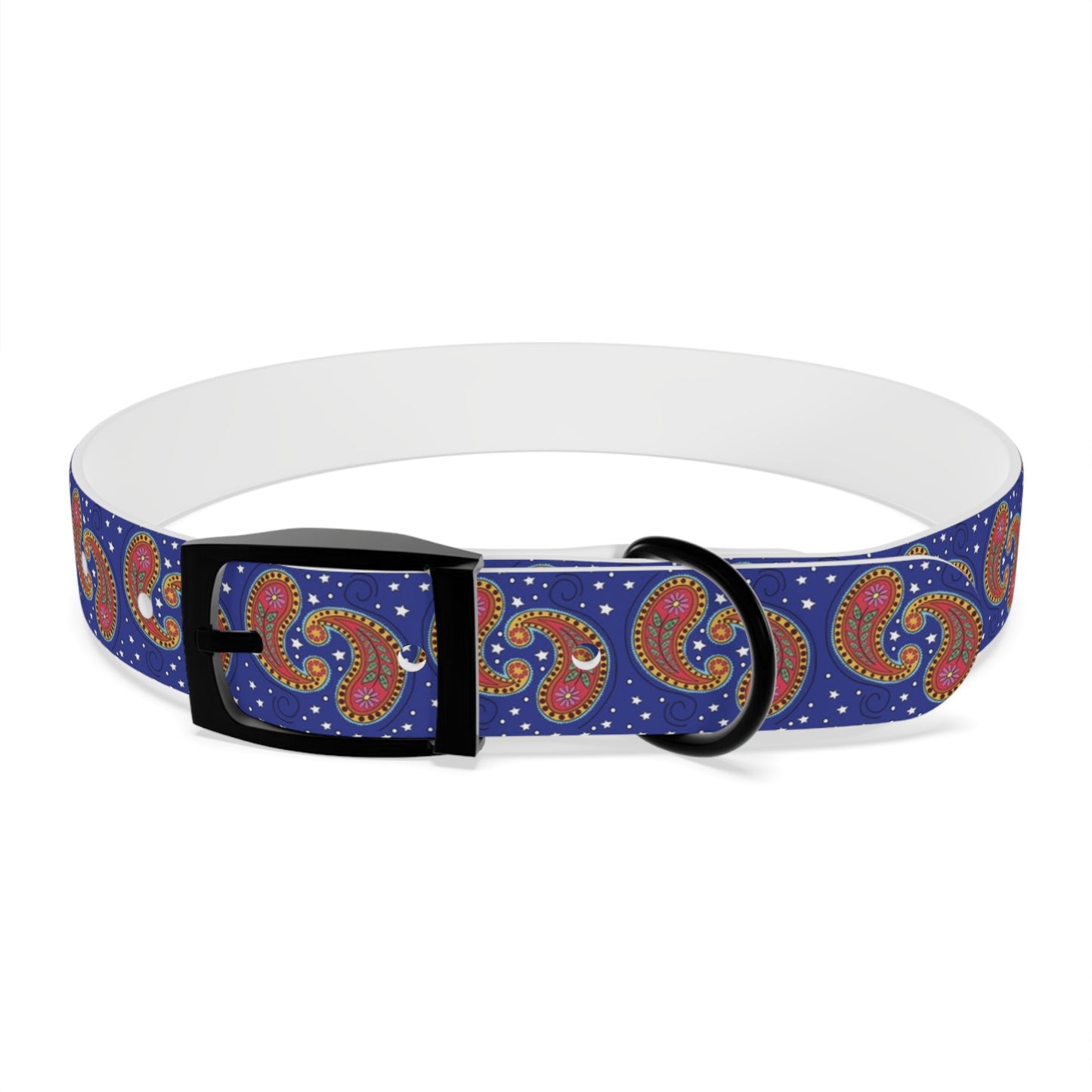 Colorful Paisley Dog Collar, Custom Pet Collar, Unique Dog Accessory, Dog Lover Gift, Stylish Pet Gear, Vibrant Dog Fashion