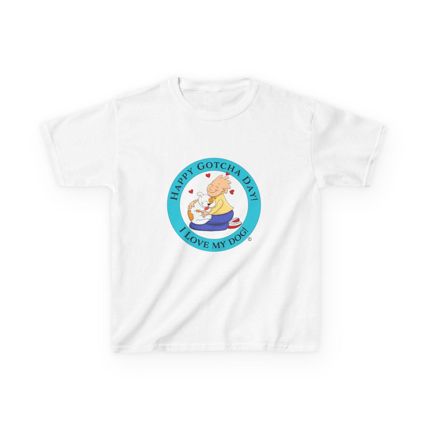 Happy Gotcha Day Kids Tee, Celebrate Gotcha Day, Kids Cotton T-Shirt, Dog Lovers Gift Tee, Fun Kids Apparel, Unique Pet Celebration Shirt