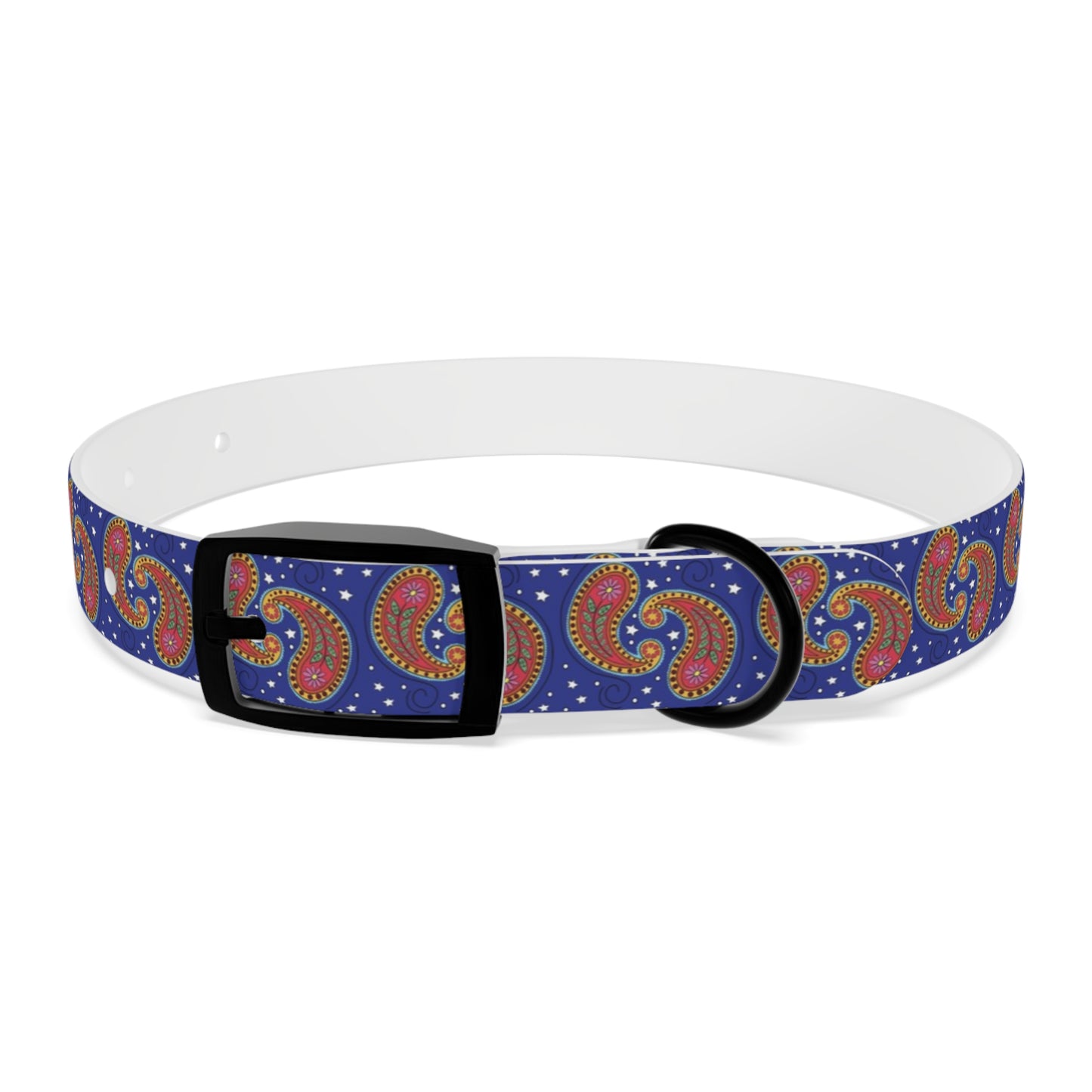Colorful Paisley Dog Collar, Custom Pet Collar, Unique Dog Accessory, Dog Lover Gift, Stylish Pet Gear, Vibrant Dog Fashion