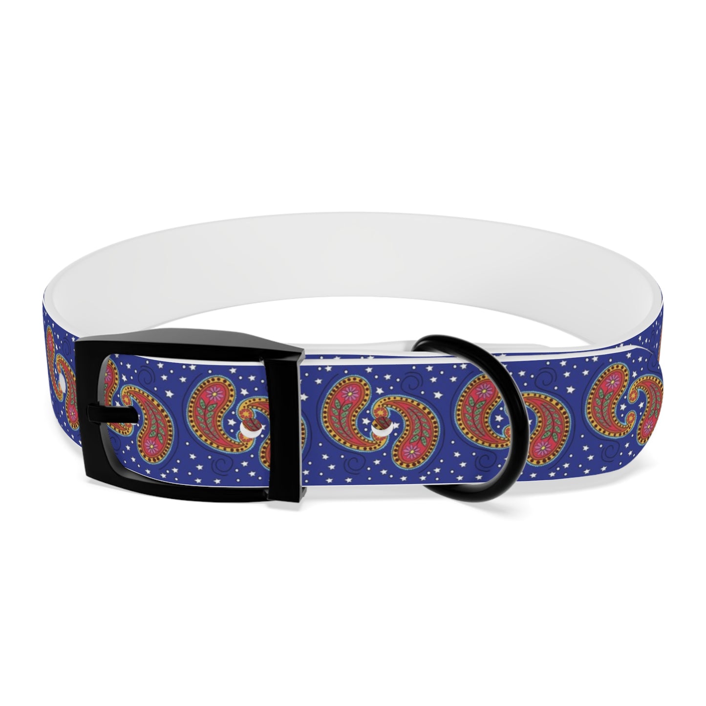 Colorful Paisley Dog Collar, Custom Pet Collar, Unique Dog Accessory, Dog Lover Gift, Stylish Pet Gear, Vibrant Dog Fashion