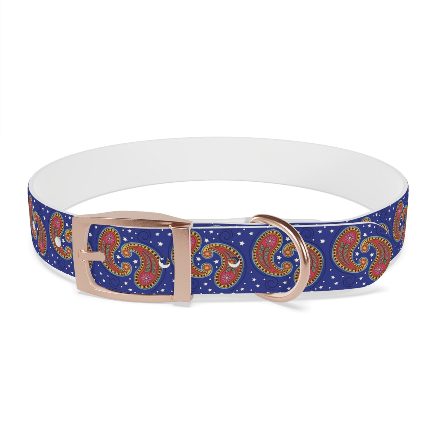 Colorful Paisley Dog Collar, Custom Pet Collar, Unique Dog Accessory, Dog Lover Gift, Stylish Pet Gear, Vibrant Dog Fashion