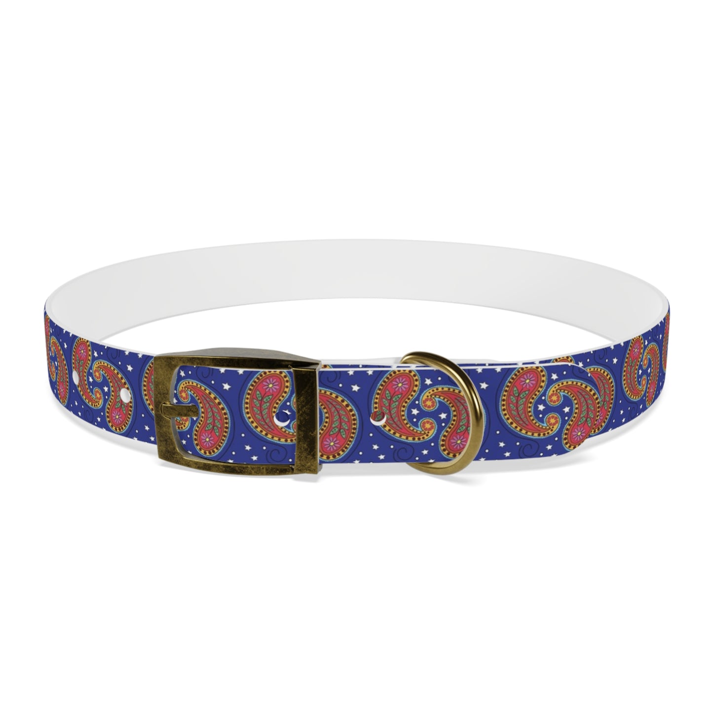 Colorful Paisley Dog Collar, Custom Pet Collar, Unique Dog Accessory, Dog Lover Gift, Stylish Pet Gear, Vibrant Dog Fashion