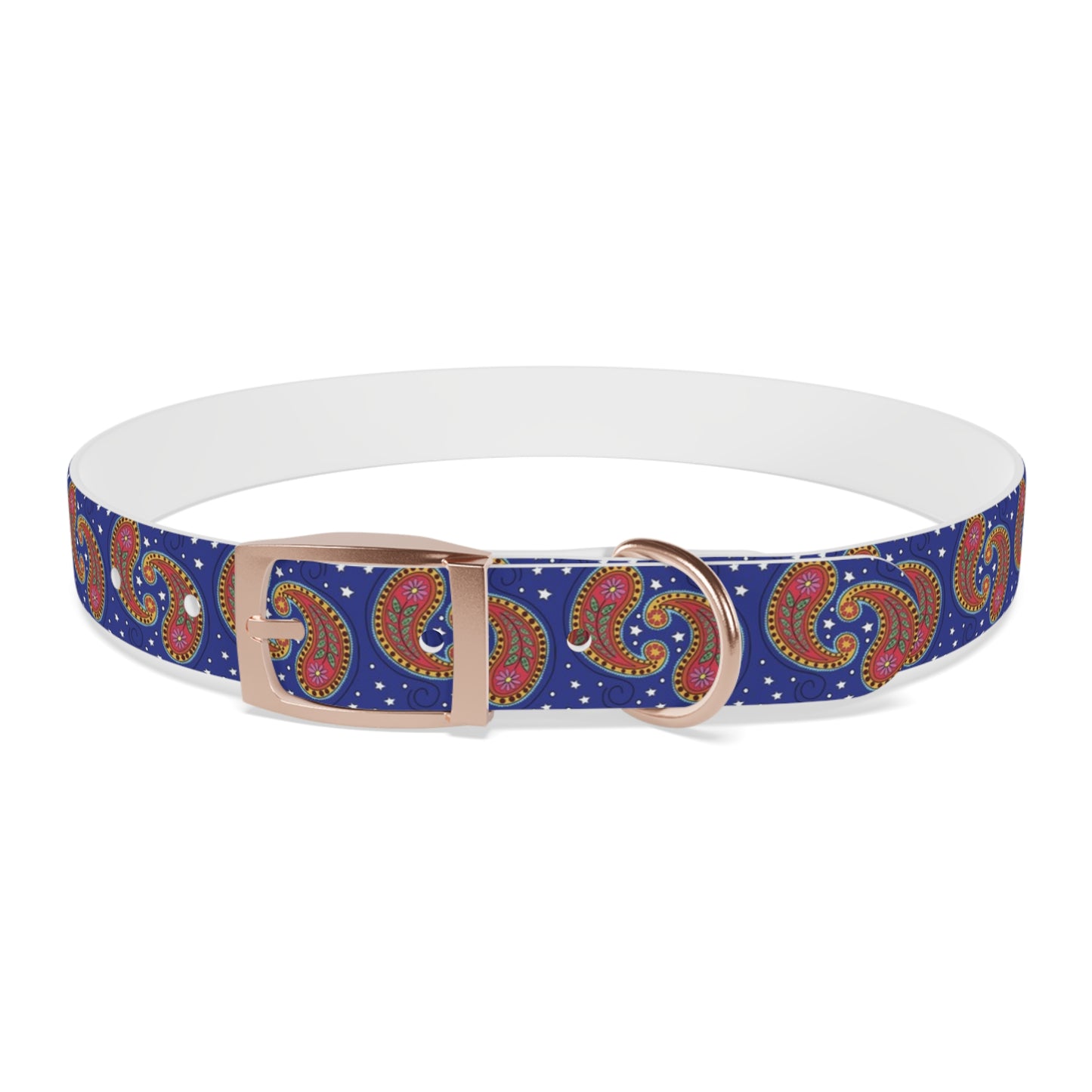 Colorful Paisley Dog Collar, Custom Pet Collar, Unique Dog Accessory, Dog Lover Gift, Stylish Pet Gear, Vibrant Dog Fashion