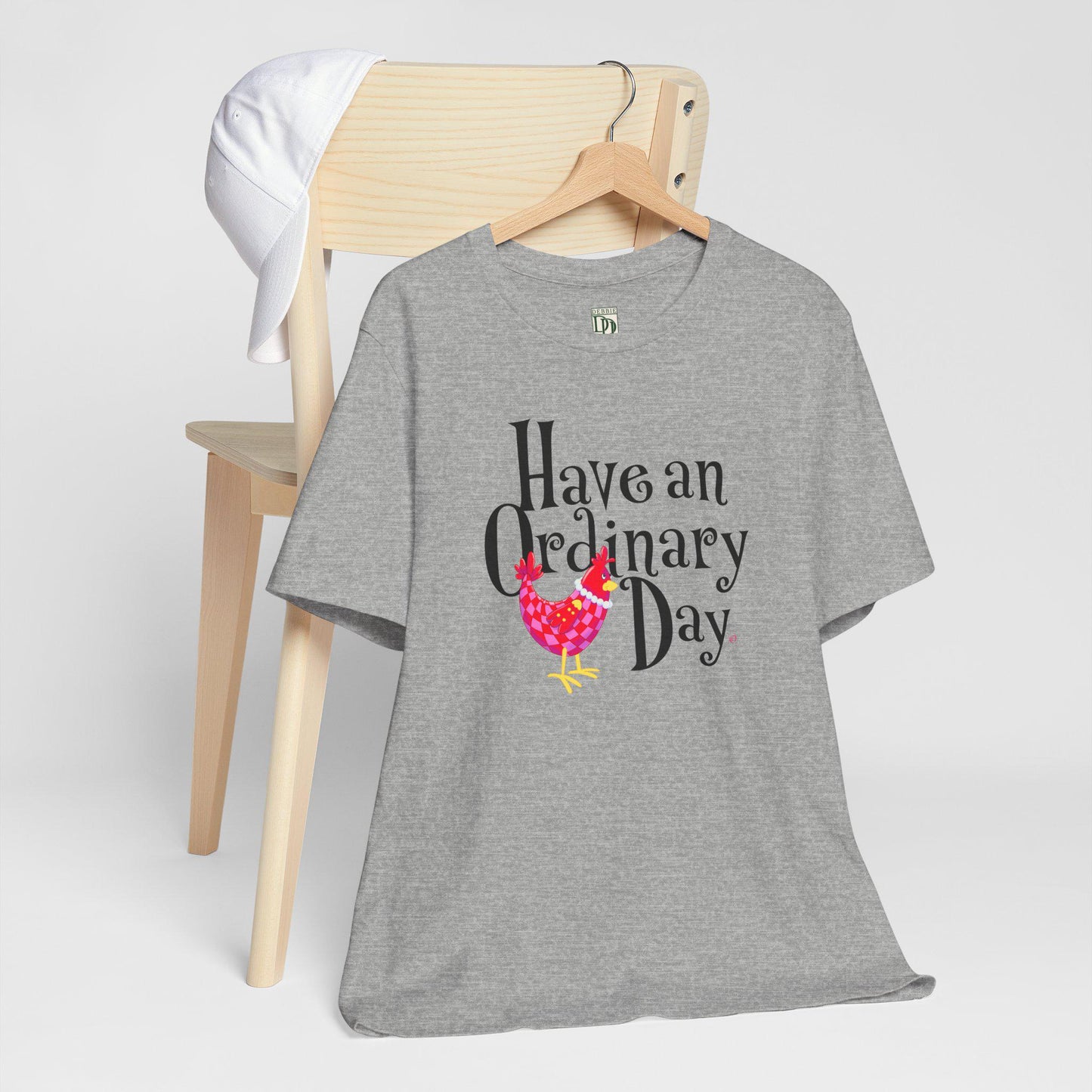 Cheerful Short Sleeve Tee - Perfect Gift for Everyday Joy, Birthday or Friendship Day, Casual Wear, Cute Floral Design, Positive Vibes