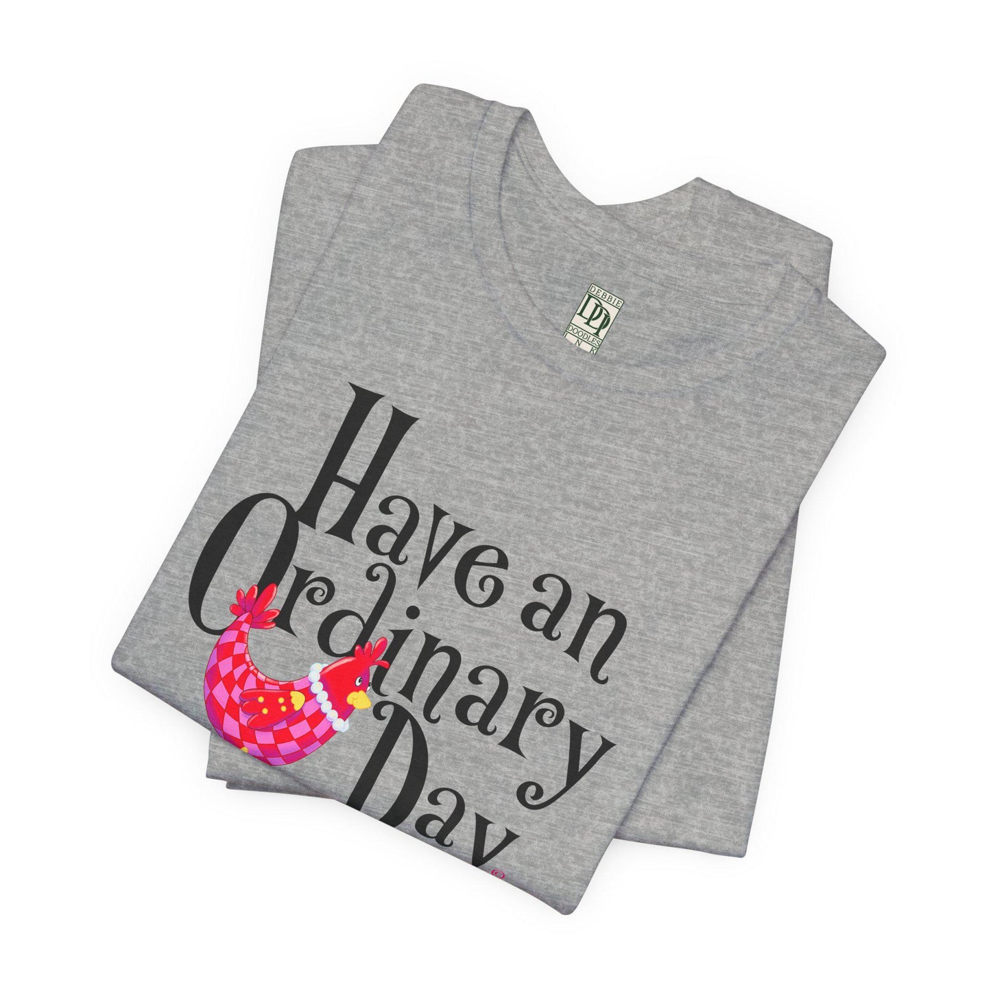 Cheerful Short Sleeve Tee - Perfect Gift for Everyday Joy, Birthday or Friendship Day, Casual Wear, Cute Floral Design, Positive Vibes